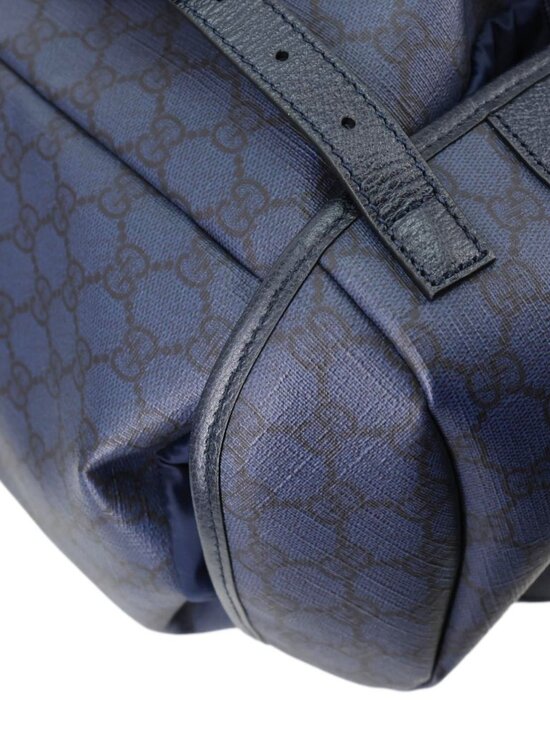 GUCCI  Ophidia GG Supreme Canvas Backpack Navy Blue 598140 main image 5